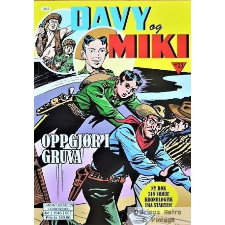 Davy og Miki- Tegneseriebok Nr. 23