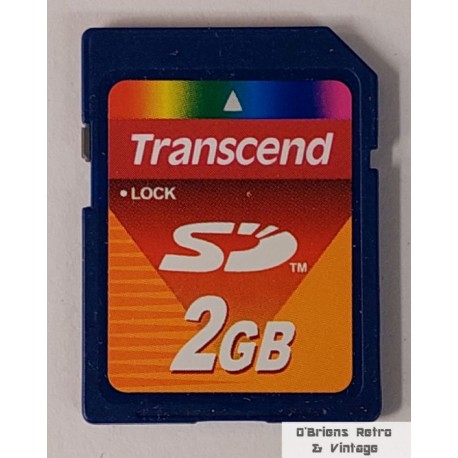 Transcend SD 2 GB - Minnekort - Memory Card