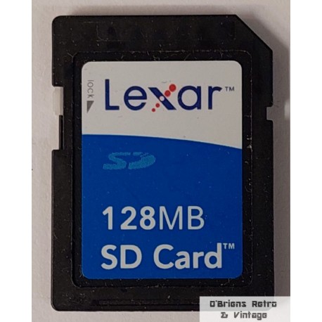 Lexar SD Card 128 MB - Minnekort - Memory Card