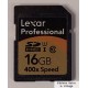Lexar Pro SDHC 16 GB - Minnekort - Memory Card