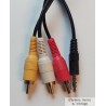 Lyd- og videokabler - RCA og 3.5mm TRRS