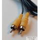 RCA-kabel – kompositt video (gul)