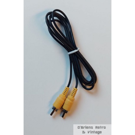 RCA-kabel – kompositt video (gul)