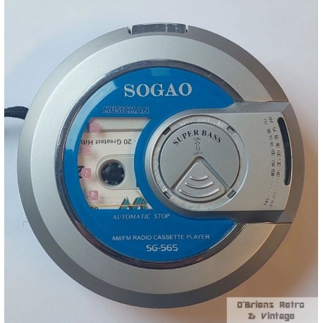 Sogao Musicman SG-565 AF/FM Radio Cassette Player