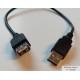 USB Type-A forlengelseskabel