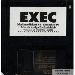 EXEC - Membership Disk No. 5 - 1990 Atlantis Amiga
