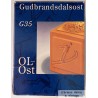 Gudbrandsdalsost G35 OL-Ost - Kun esken