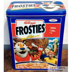 Stor Kellogg's Frosties oppbevaringsboks i metall