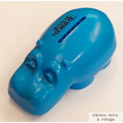 Sparebøsse - Flodhest fra Bergen Bank - I plast