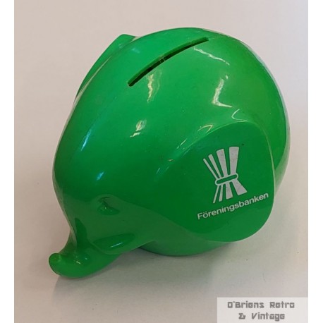 Sparebøsse - Föreningsbanken - I plast - Elefant