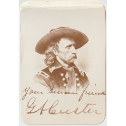 George Armstrong Custer - Old West - USA - Postkort