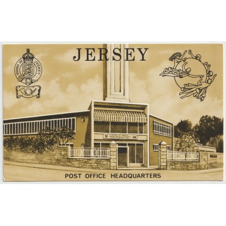 Jersey Post Office Headquarters - 1979 - Postkort