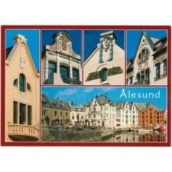 Ålesund - Jugendstilbyen - Møre og Romsdal - Postkort