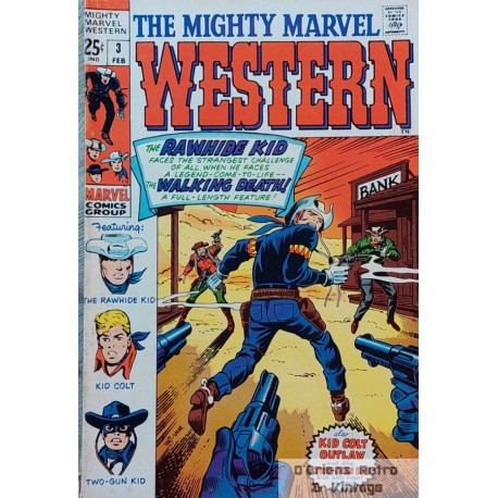 The Mighty Marvel Western - 1969 - No. 3 - Marvel