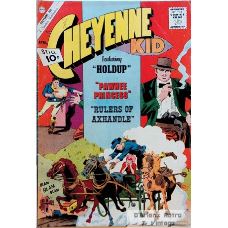 Cheyenne Kid - Featuring Holdup - 1962 - No. 33