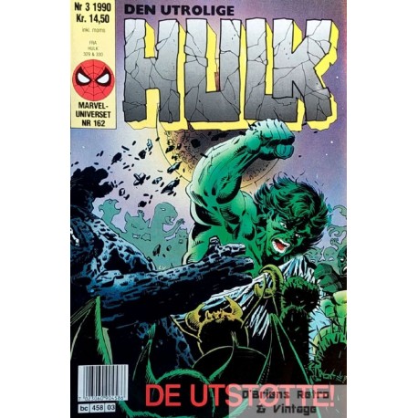 Den utrolige Hulk - Marvel-Universet Nr. 162 - 1990