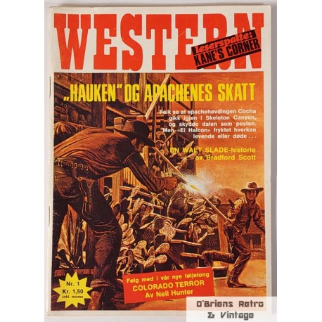 Western - 1973 - Nr. 1 - Hauken og Apachenes skatt