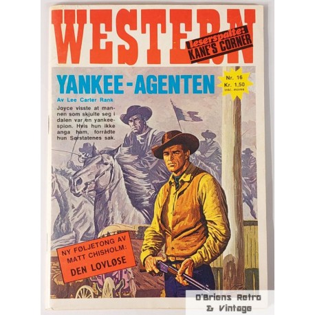 Western - 1973 - Nr. 16 - Yankee-agenten