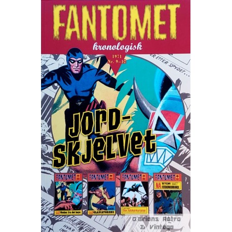 Fantomet Kronologisk 1971 - Nr. 9-12 - Tegneseriebok