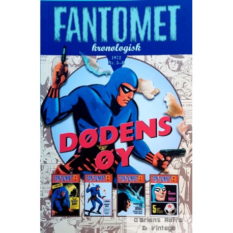 Fantomet Kronologisk 1972 - Nr. 5-8 - Tegneseriebok