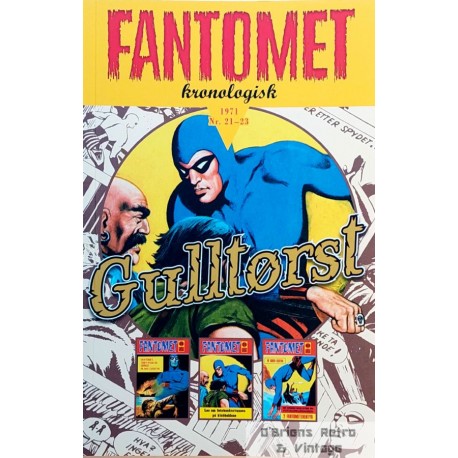 Fantomet Kronologisk 1971 - Nr. 21-23 - Tegneseriebok