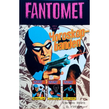 Fantomet Kronologisk 1971 - Nr. 24-26 - Tegneseriebok