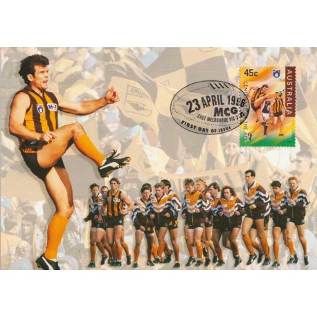 Centenary of the AFL - Hawthorn - The Hawks - Postkort
