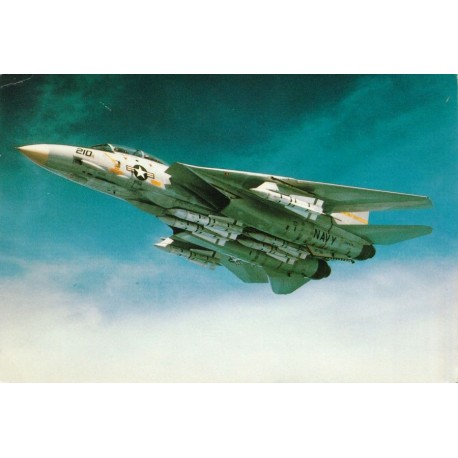 Grumman F-14 Tomcat - Jagerfly - Postkort