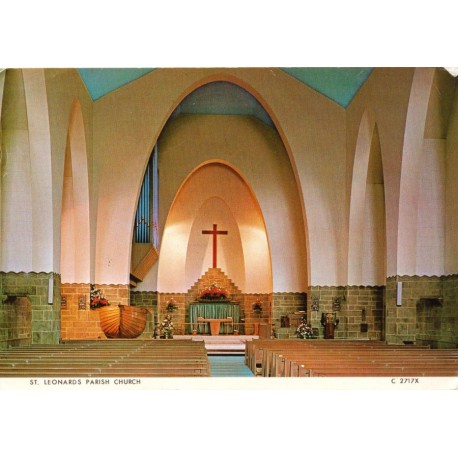 St. Leonards Parish Church - England - Postkort