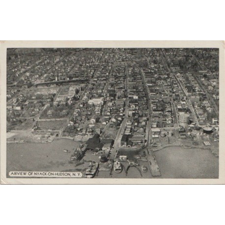 Nyack-on-Hudson - New York - 1949 - USA - Postkort