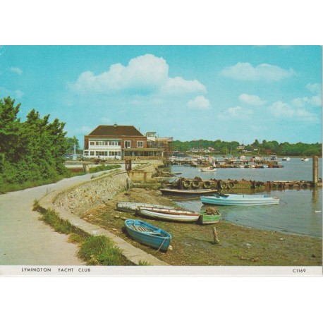 Lymington Yacht Club - England - Postkort