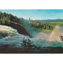 Tännforsen - Nordhallen - Jämtland - Norrland - Sverige - Postkort