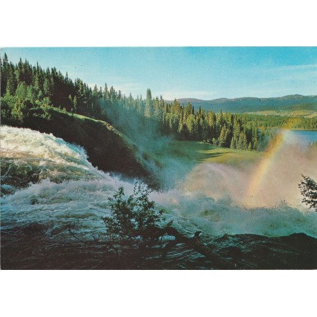 Tännforsen - Nordhallen - Jämtland - Norrland - Sverige - Postkort