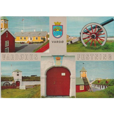Vardøhus Festning - Vardø - Finnmark - Postkort