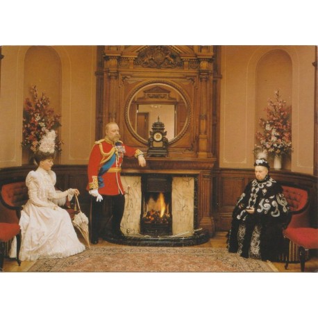 Queen Victoria - Prince & Princess of Wales - Postkort