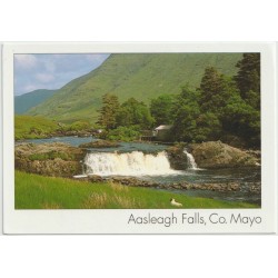 Aasleagh Falls, Co. Mayo - Irland - Postkort