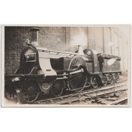 Eldre lokomotiv - Jernbane - Postkort