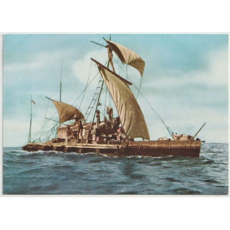 Expedition Kon-Tiki 1947 - Across the Pacific - Postkort