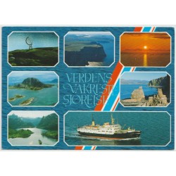 M/S Nordnorge - Verdens vakreste sjøreise - Postkort