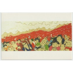 Seiichi Takabe - Golden Apple BIB 2001 - Postkort