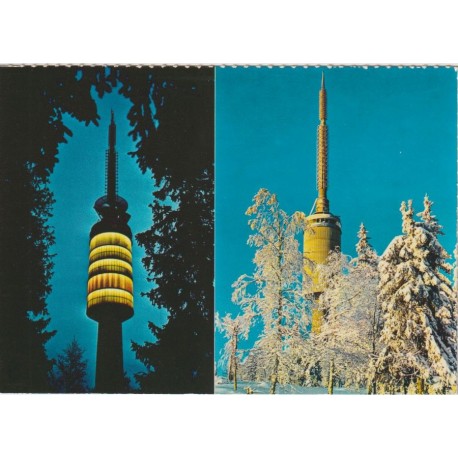 Vinter ved Tryvannstårnet - Oslo - Postkort