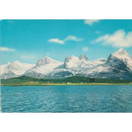 Helgeland - De syv søstre - Nordland - Postkort