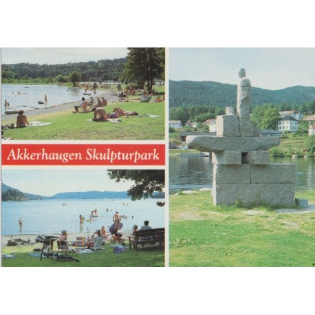 Akkerhaugen Skulpturpark - Telemark - Postkort