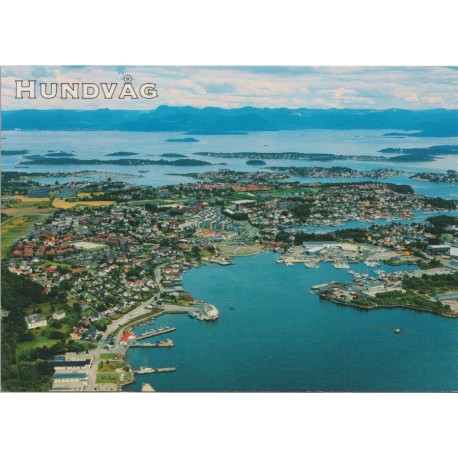 Hundvåg - Rogaland - Oversiktsfoto - Postkort