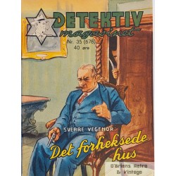 Detektiv-Magasinet - Nr. 35 (678) - 1954 - Det forheksede hus