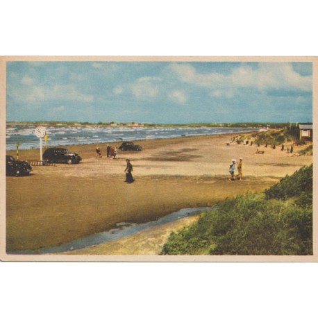 Halmstad - Östra badstranden - Sverige - Postkort