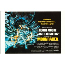 James Bond 007 - Roger Moore - Postkort