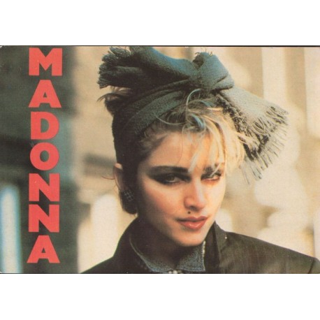 Madonna - With Hair Tied-Up - Suwan Studio - Postkort