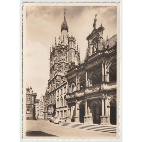 Hansestadt Köln - Rathaus - Tyskland - Postkort