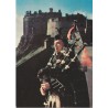 Edinburgh Castle - Sekkepipe - Postkort